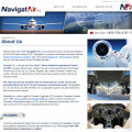 NavigatAir Logo and Web Site