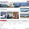 NavigatAir Logo and Web Site